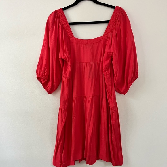 NWT Shinestar Puff Sleeve Dress - Picture 6 of 7